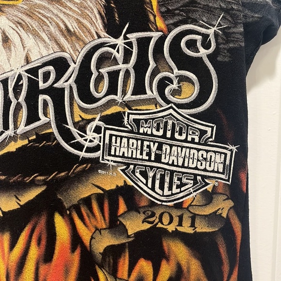 Harley Davidson STURGIS South Dakota Ladies Tank Top Size Large L - Picture 3 of 6